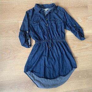 Speed Control Blue Denim Dress#92